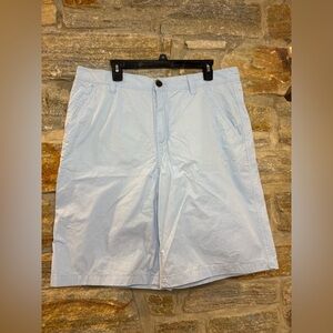 NWT Timberland Mens Shorts 100% cotton lightweight light blue chinos size 36
